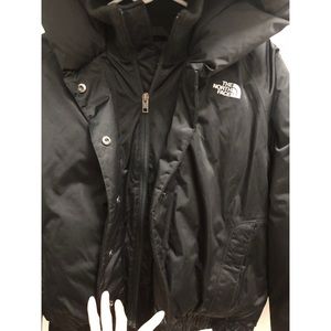 The North Face down jacket